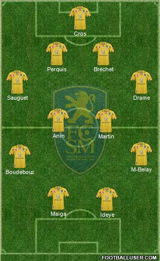 FC Sochaux-Montbéliard Formation 2010