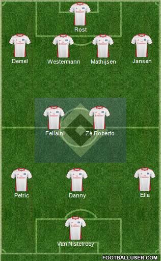 Hamburger SV Formation 2010