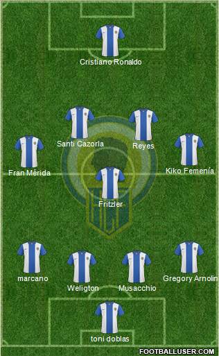 Hércules C.F., S.A.D. Formation 2010