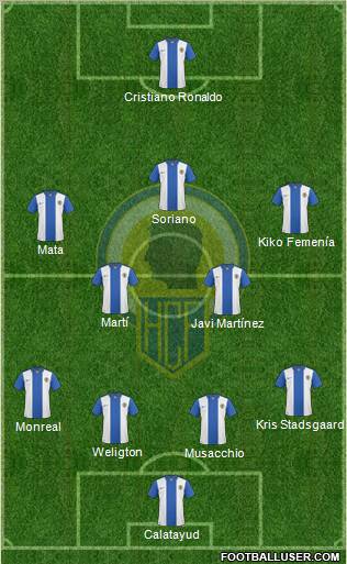 Hércules C.F., S.A.D. Formation 2010