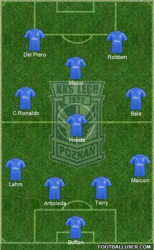 Lech Poznan Formation 2010