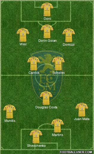 FC Sochaux-Montbéliard Formation 2010