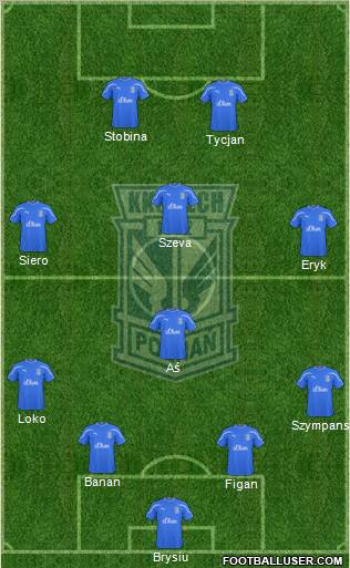 Lech Poznan Formation 2010