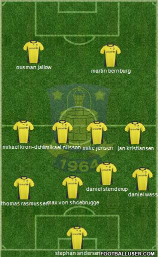 Brøndbyernes Idrætsforening Formation 2010