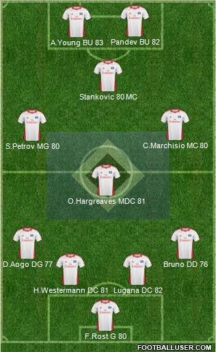 Hamburger SV Formation 2010