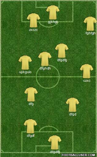 World Cup 2010 Team Formation 2010