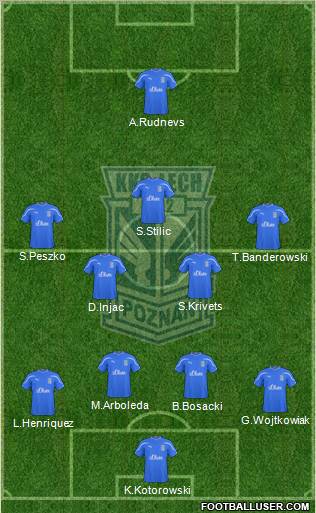 Lech Poznan Formation 2010