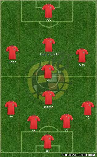 Spain Formation 2010