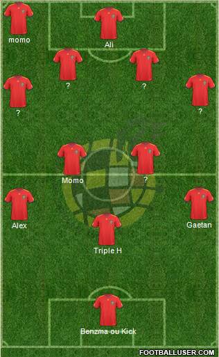 Spain Formation 2010