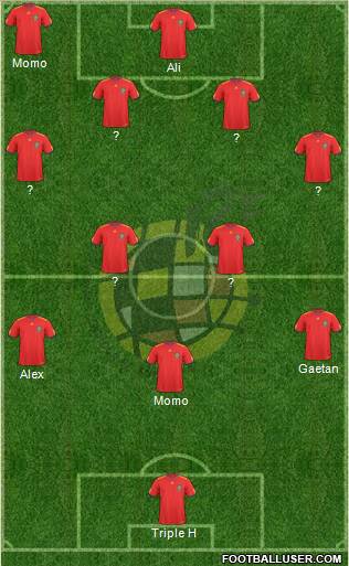 Spain Formation 2010