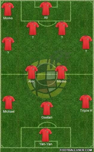 Spain Formation 2010