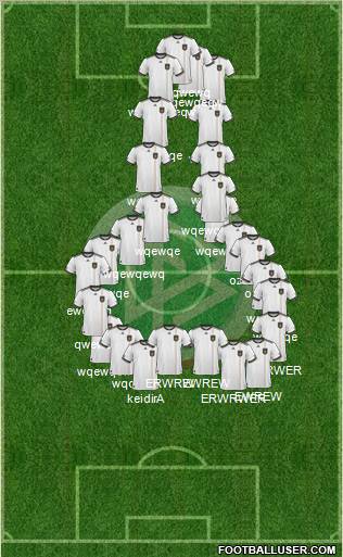 Germany Formation 2010