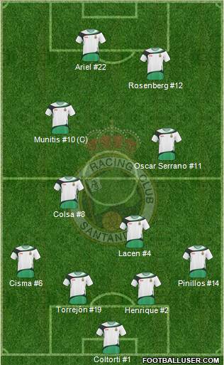 R. Racing Club S.A.D. Formation 2010