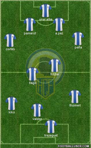 Hércules C.F., S.A.D. Formation 2010