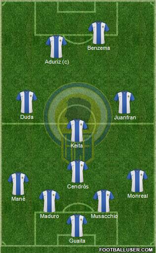 Hércules C.F., S.A.D. Formation 2010