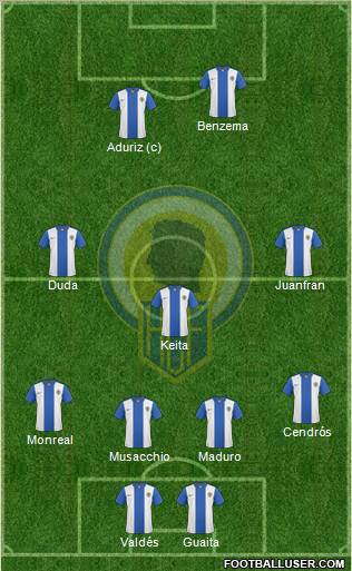 Hércules C.F., S.A.D. Formation 2010