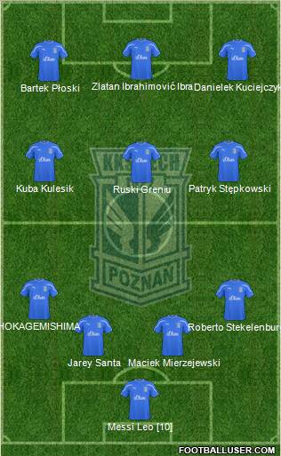 Lech Poznan Formation 2010