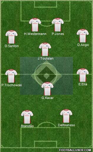 Hamburger SV Formation 2010