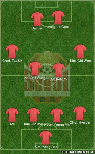 FC Seoul Formation 2010