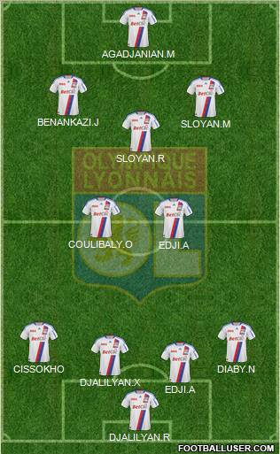 Olympique Lyonnais Formation 2010