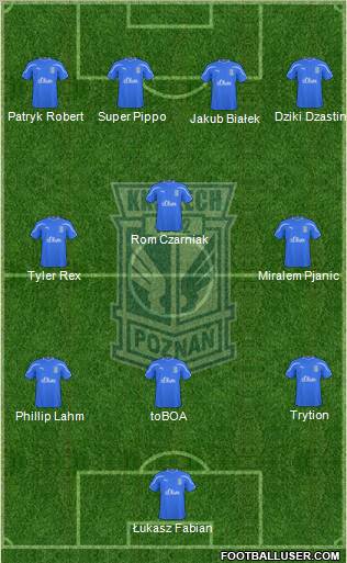 Lech Poznan Formation 2010