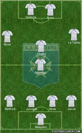 A.J. Auxerre Formation 2010