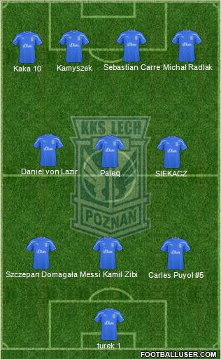 Lech Poznan Formation 2010