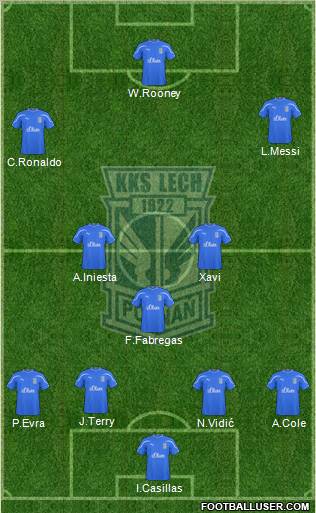 Lech Poznan Formation 2010