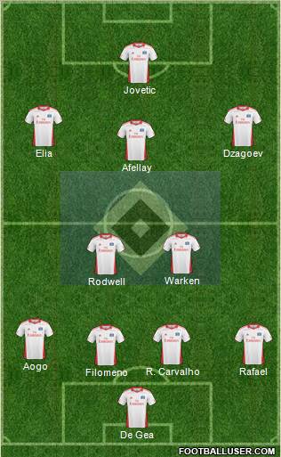 Hamburger SV Formation 2010