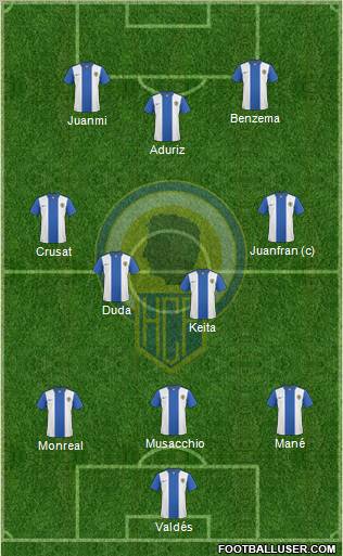 Hércules C.F., S.A.D. Formation 2010