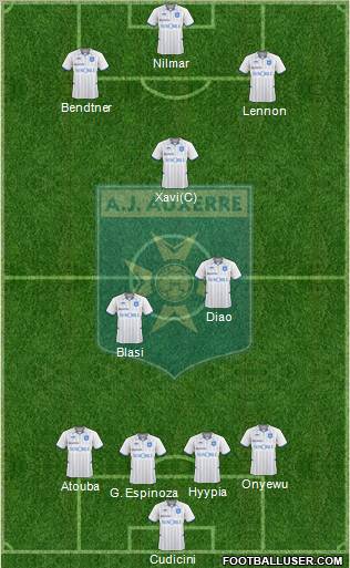 A.J. Auxerre Formation 2010