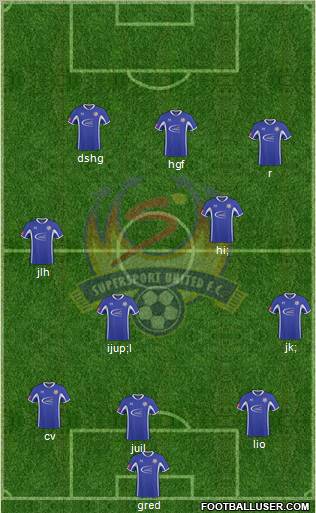 SuperSport United Formation 2010