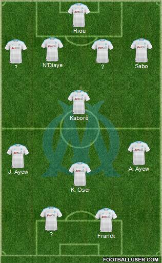 Olympique de Marseille Formation 2010