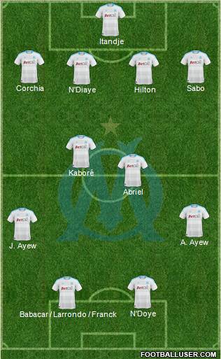 Olympique de Marseille Formation 2010