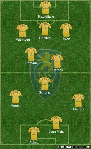 FC Sochaux-Montbéliard Formation 2010