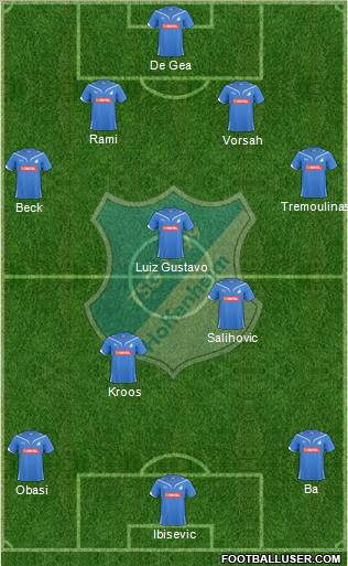 TSG 1899 Hoffenheim Formation 2010