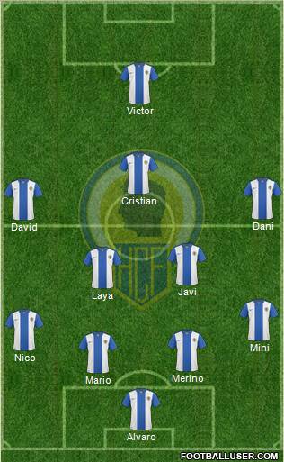 Hércules C.F., S.A.D. Formation 2010