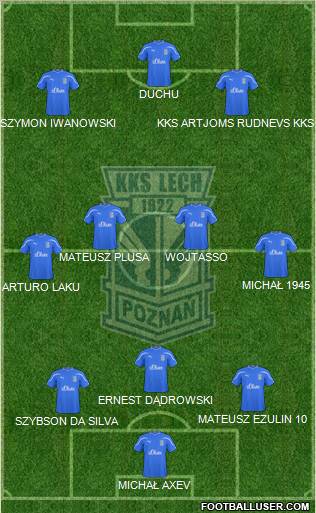 Lech Poznan Formation 2010