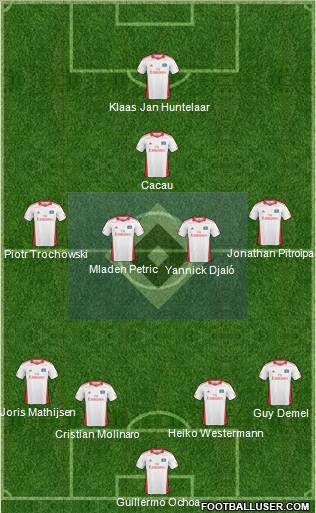 Hamburger SV Formation 2010