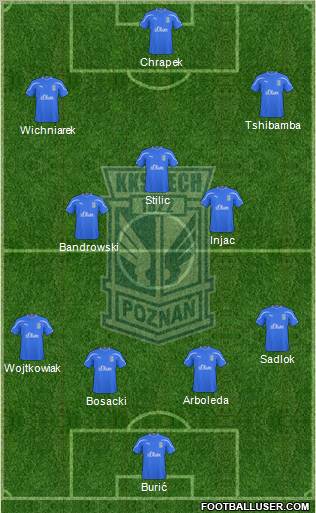 Lech Poznan Formation 2011