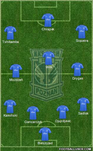 Lech Poznan Formation 2011