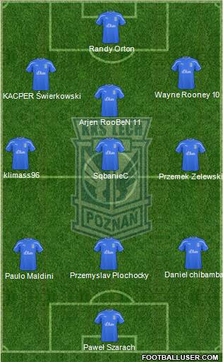 Lech Poznan Formation 2011