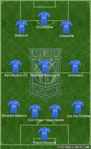 Lech Poznan Formation 2011