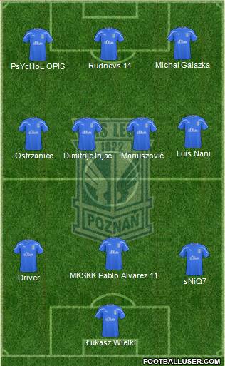 Lech Poznan Formation 2011