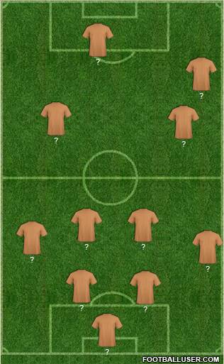 Legião FC Formation 2011