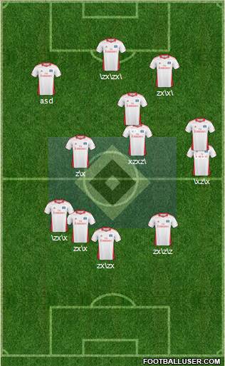 Hamburger SV Formation 2011