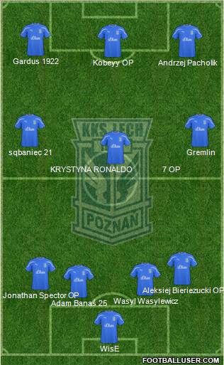 Lech Poznan Formation 2011