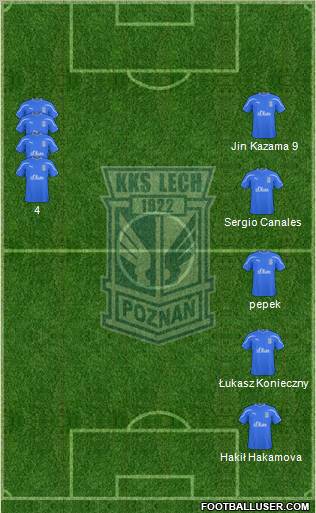 Lech Poznan Formation 2011