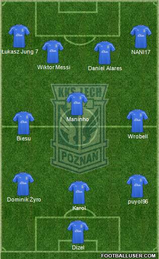 Lech Poznan Formation 2011