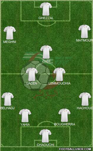 Algeria Formation 2011